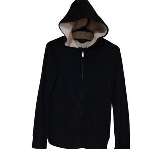 Vintage, GAP Hoodie, Medium, Lined and Warm, Black